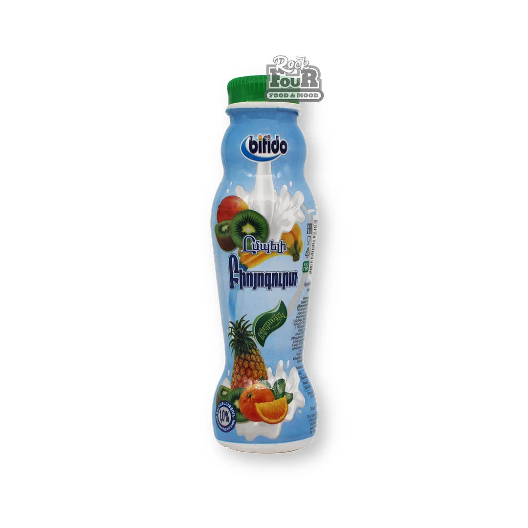 Drinking bio-yogurt "Marianna" with pieces of exotic fruits 270g